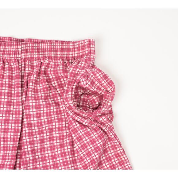 Separate Issue Vintage Pink White Checkered Shorts Size Large - Picture 2 of 7